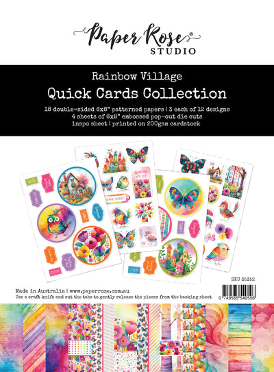 Rainbow Village 6x8" Quick Card Collection  35352