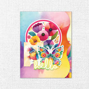 Rainbow Village 8.5" x 11" Mini Junk Journal Folio Kit 35361