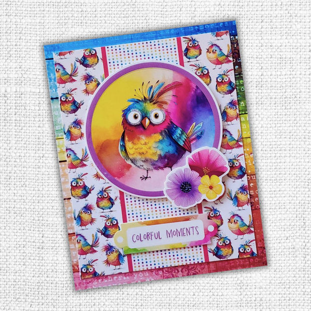 Rainbow Village 6x8" Quick Card Die Cuts  35355