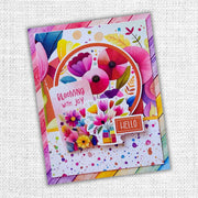 Rainbow Village 6x8" Quick Card Die Cuts  35355