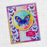Rainbow Village 6x8" Quick Card Die Cuts  35355