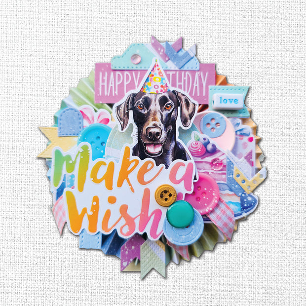 Birthday Fun Embossed Die Cuts 33306