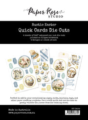 Rustic Easter 6x8" Quick Cards Die Cuts 34224