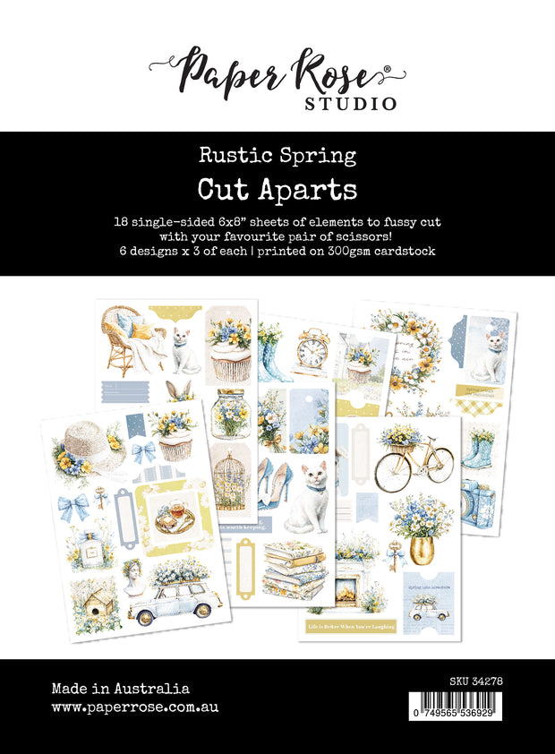 Rustic Spring Cut Aparts Paper Pack 34278