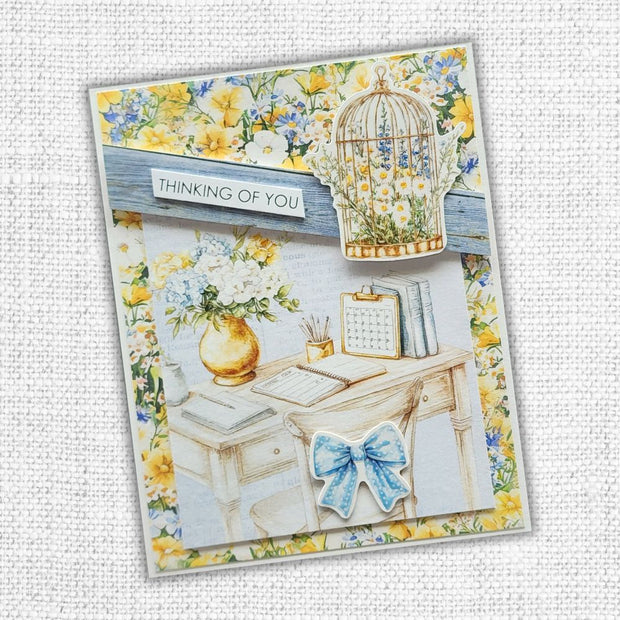 Papercuts Cardmaking Kit - March 2025 Rustic Spring 34299