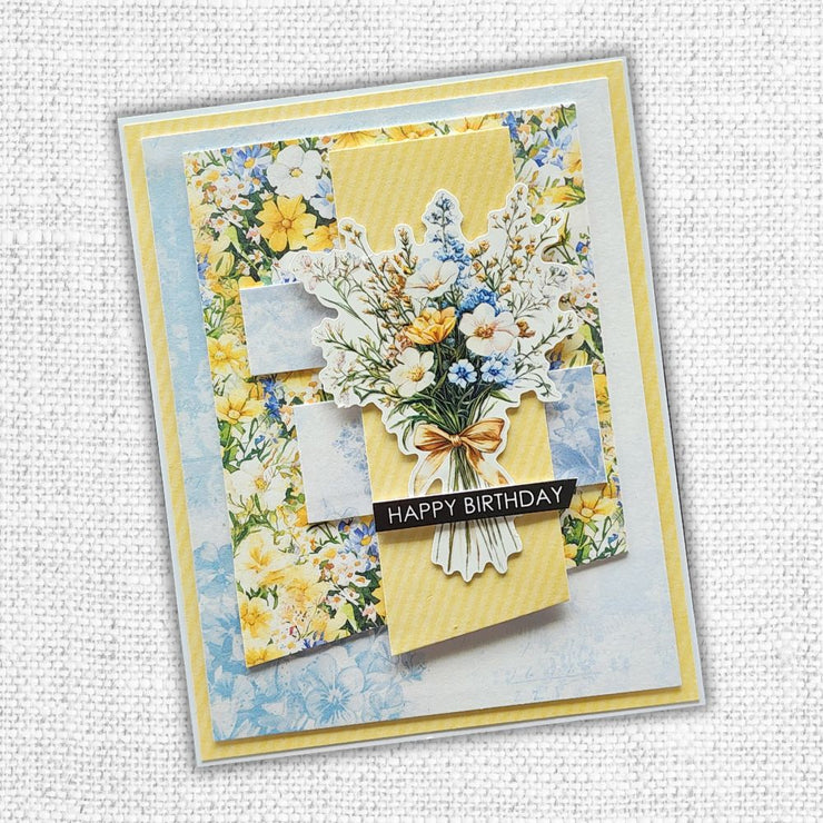 Papercuts Cardmaking Kit - March 2025 Rustic Spring 34299