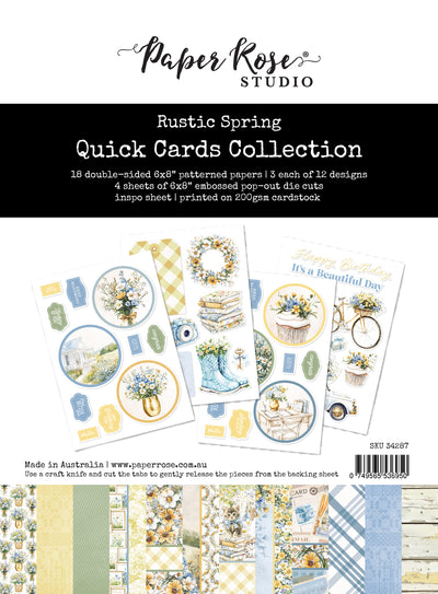 Rustic Spring 6x8" Quick Cards Collection 34287