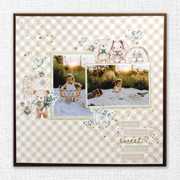 Boho Baby Embossed Die Cuts 35092