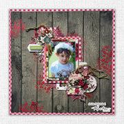 Holly 6x6" Stencil 19721