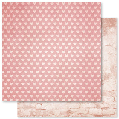 Sweet Valentine Basics E 12x12 Paper (12pc Bulk Pack) 33357 - Paper Rose Studio