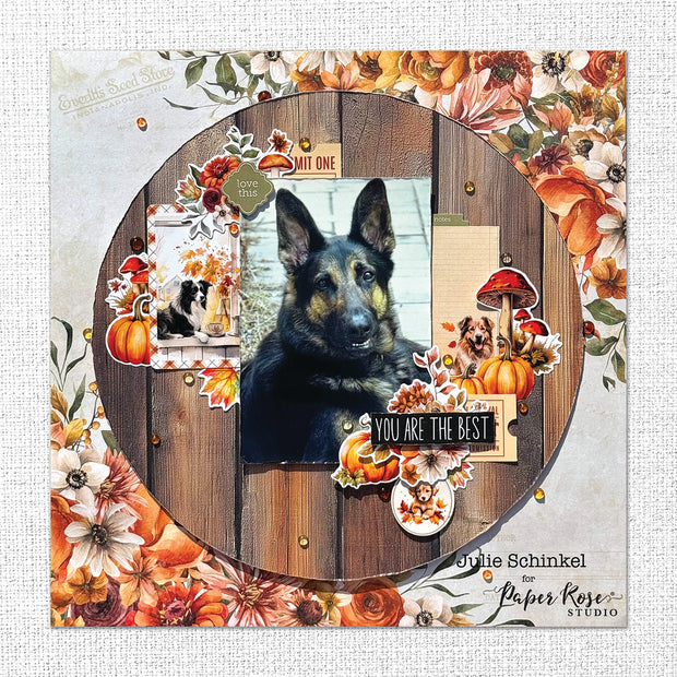 Autumn Florals Basics 12x12 Paper Collection 35451