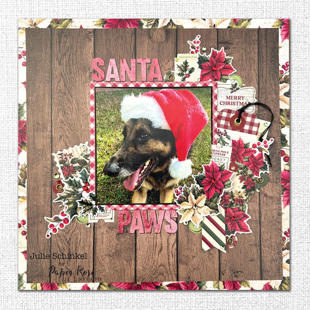 Christmas Holly Basics 12x12 Paper Collection 35142