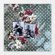 Poinsettia Small Clear Stamp 27292