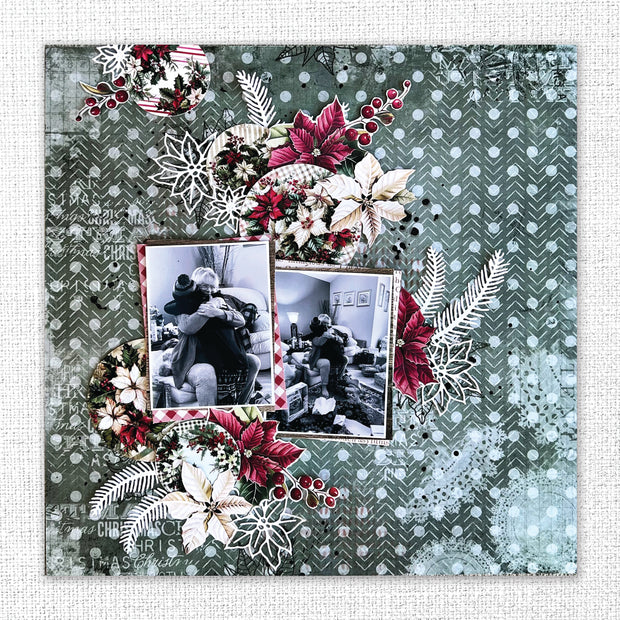 Poinsettia Small Clear Stamp 27292