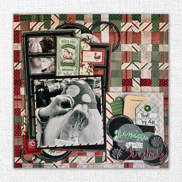 Christmas Tree Farm Tags & Tickets Embossed Die Cuts 35304