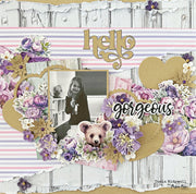 Lavender & Roses 12x12 Paper Collection 32163