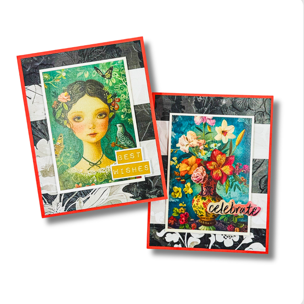 Portraits in Bloom – Paper Rose Studio