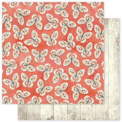 Strawberry Friends Basics C 12x12 Paper (12pc Bulk Pack) 34893