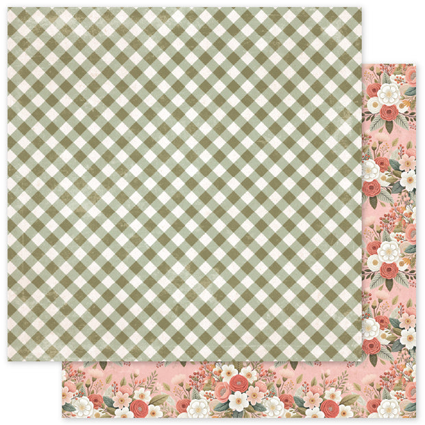 Strawberry Friends Basics D 12x12 Paper (12pc Bulk Pack) 34896