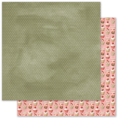 Strawberry Friends Basics F 12x12 Paper (12pc Bulk Pack)34902