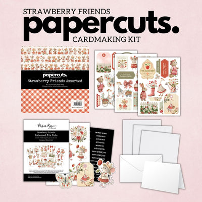 Papercuts Cardmaking Kit - Strawberry Friends 34920