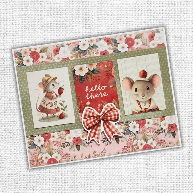 Papercuts Cardmaking Kit - Strawberry Friends 34920