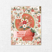 Strawberry Friends 8.5" x 11" Mini Junk Journal Folio Kit 35112