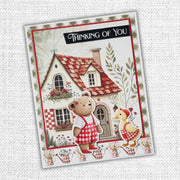 Strawberry Friends Embossed Die Cuts 34905