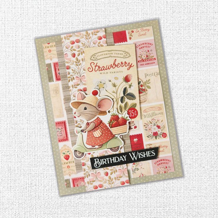 Strawberry Friends Cut Aparts Paper Pack 34908