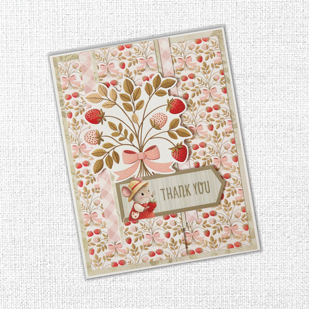 Strawberry Friends Cut Aparts Paper Pack 34908