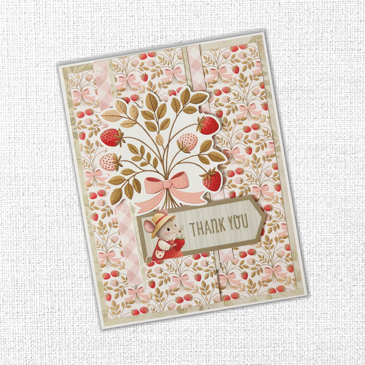 Strawberry Friends Cut Aparts Paper Pack 34908