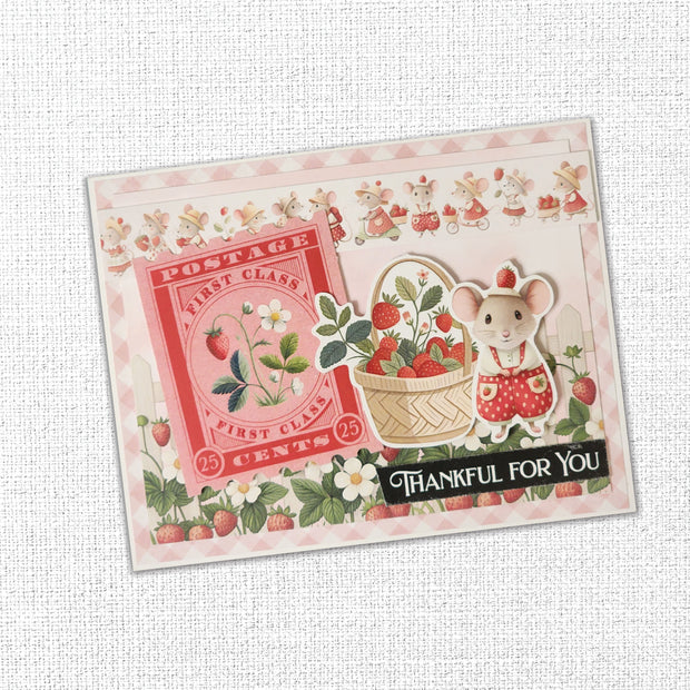 Strawberry Friends Cut Aparts Paper Pack 34908