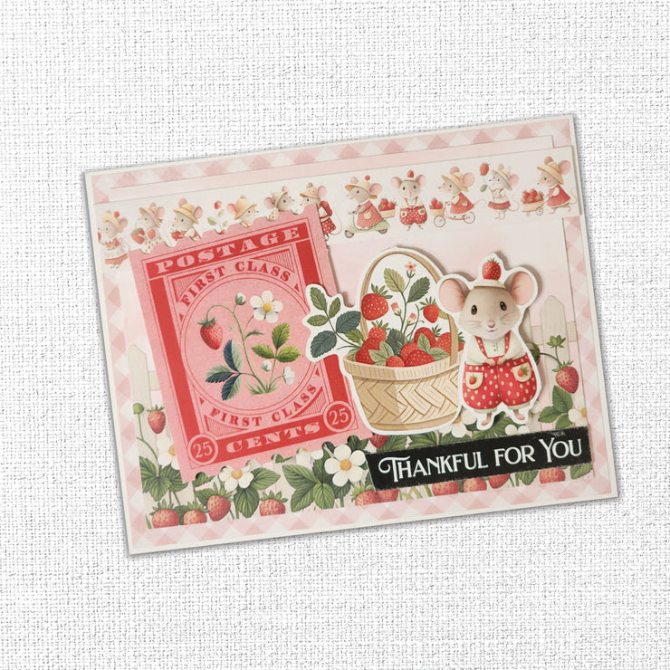 Strawberry Friends Cut Aparts Paper Pack 34908