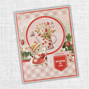 Strawberry Friends 6x8" Quick Cards Die Cuts 34917