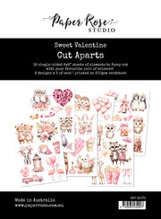 Sweet Valentine Cut Aparts Paper Pack 33072 - Paper Rose Studio