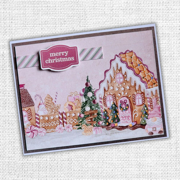 Sweet Christmas Treats 6x8" Die Cuts & Sentiments 32778