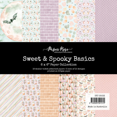 Sweet & Spooky Basics 6x6 Paper Collection 35233 - Paper Rose Studio