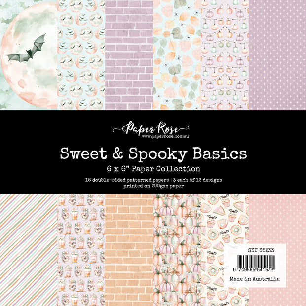 Sweet & Spooky Basics 6x6 Paper Collection 35233 - Paper Rose Studio