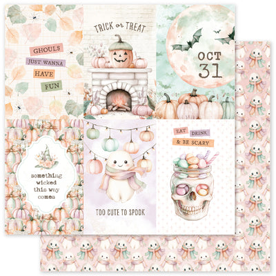 Sweet & Spooky F 12x12 Paper (12pc Bulk Pack) 35230 - Paper Rose Studio