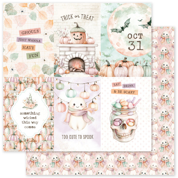 Sweet & Spooky F 12x12 Paper (12pc Bulk Pack) 35230 - Paper Rose Studio