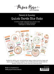 Sweet & Spooky Quick Card Die Cuts 35269 - Paper Rose Studio