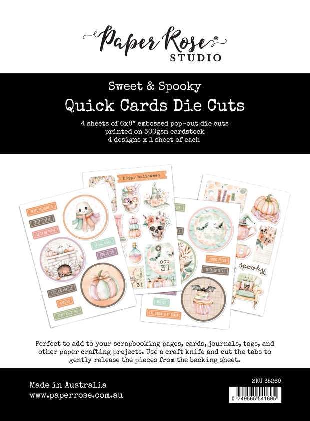 Sweet & Spooky Quick Card Die Cuts 35269 - Paper Rose Studio