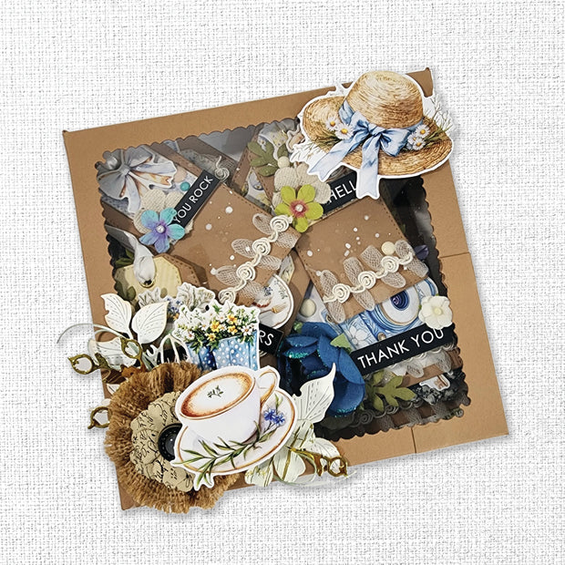 Stitched Tags Metal Die Set 18412