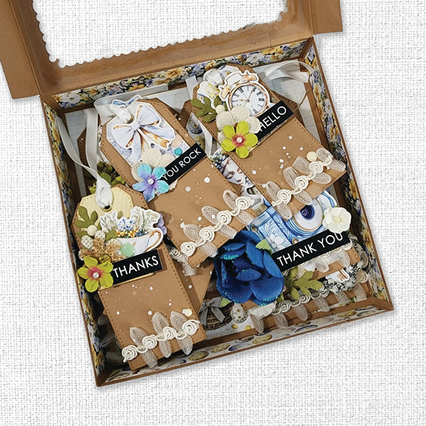 Stitched Tags Metal Die Set 18412