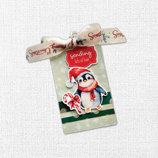 Woodland Christmas 6x8" Die Cuts & Sentiments 33375 - Paper Rose Studio