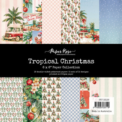 Tropical Christmas 6x6 Paper Collection 33135