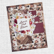 Papercuts Cardmaking Kit - Vintage Rose Papercuts Kit 33810