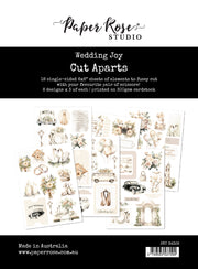 Wedding Joy Cut Aparts Paper Pack 34329 - Paper Rose Studio