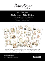 Wedding Joy Embossed Die Cuts 34326 - Paper Rose Studio