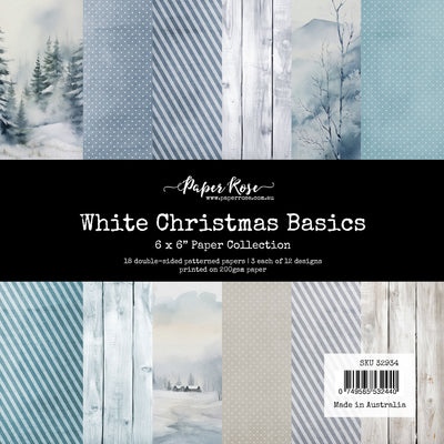 White Christmas Basics 6x6 Paper Collection 32934